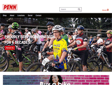 Tablet Screenshot of penncycle.com